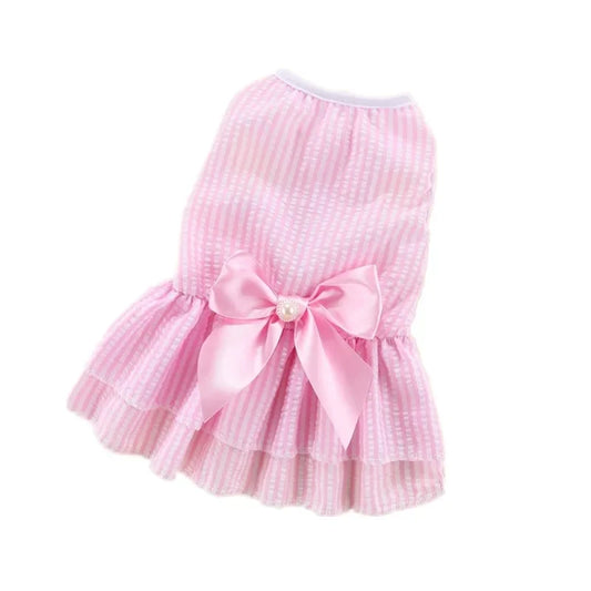 SweetPet Summer Princess Dress – Adorable Skirt for Small Dogs & Cats