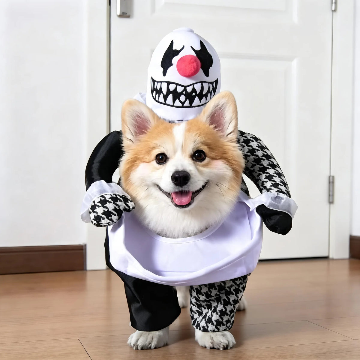 Spooktacular Pet Transformation Costume – Festive Fleece Halloween Apparel for Dogs & Cats