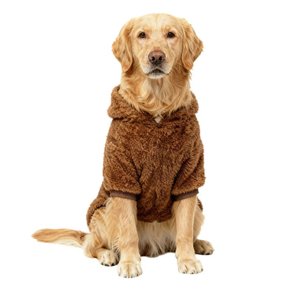 ArcticPaws Fleece Hoodie - Ultimate Warmth for Medium to Large Dogs