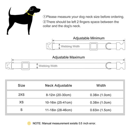 BowtieCharm Personalized Dog & Cat Collar – Custom Engraved Nameplate for Small and Toy Breeds