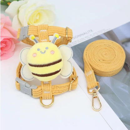 Cute Harness Leash Set for Small Pets