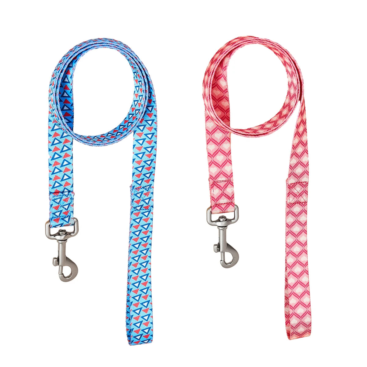 SilkPrint Comfort Leash – Vibrant Nylon Lead for Stylish Walk