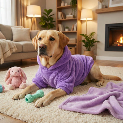 ArcticPaws Fleece Hoodie - Ultimate Warmth for Medium to Large Dogs