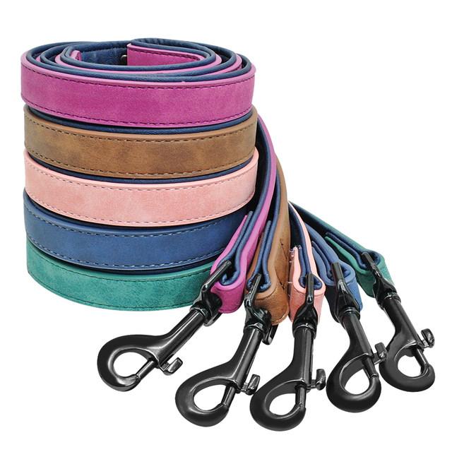 Premium Leather Dog Leash – Barking Meows